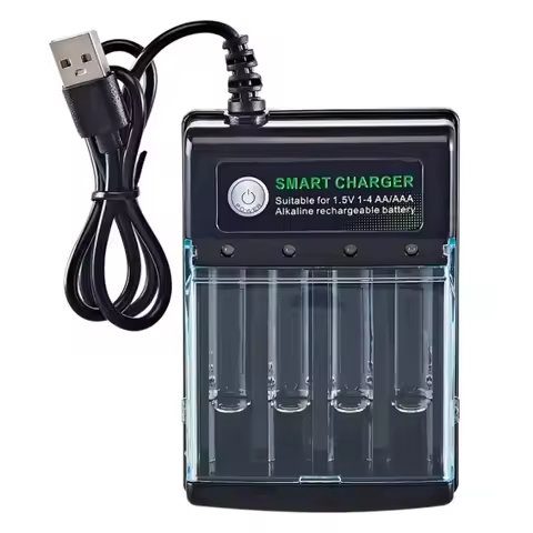 Original Rechargeable Battery 1.5V AA 9800mAh+AAA 8800mAh+Charger for Computer Clock Radio Video Gam