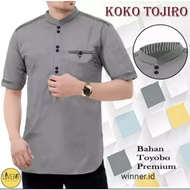 NEWEST TOJIRO CLOTHESkoko MEN'Skoko TOJIRO SHORT-SLEEVED MUSLIM CLOTHES FOR MEN