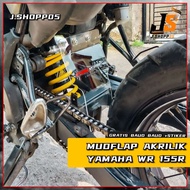 Acrylic MUDLFLAP WR 155 R Acrylic Mud Retainer WR 155 R