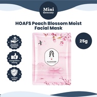 HOAFS Peach Blossom Moist Facial Mask 韩坊诗 桃花恋曲悦颜莹润面膜 Face Mask Skincare