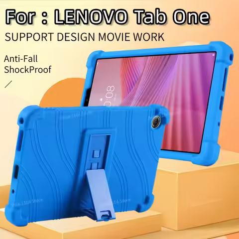 For LENOVO Tab One 8.7-inch Tablet w/Stand Silicone Case Shockproof & Drop Resistant TB305FU