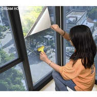 Anti UV PET Privacy Film Self-Adhesive Solar Tinted Window Sticker Privacy Tinted Kaca Cermin Tingka