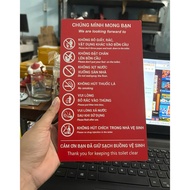 7 TOILET RULES TABLE