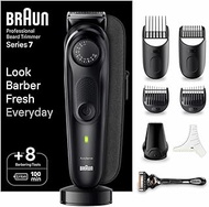 Braun BT7440 Series 7 Beard Trimmer with Hair Clipper Mini Foil Shaver Attachment