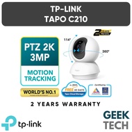 TP-Link Tapo C210 PTZ 2K 3MP WiFi CCTV IP Home Security Camera with 360 Degree Night Vision 2 Way Audio Motion Detection