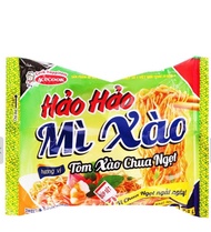 Mì Xào Hảo Hảo Tôm Xào Chua Ngọt Gói 75g- 1 thùng 30 gói.