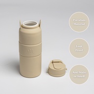 SWANZ Yono Bottle - Ceramic Coffee Tumbler Travel Mug With Lid