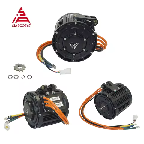US Warehouse QS Motor QS138 3000W 70H V1 Mid Drive Motor Electric Motor Spline Shaft with 428 14T Sp