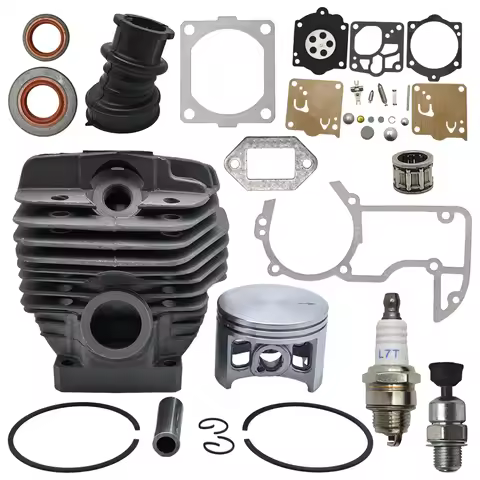 56mm Big Bore Cylinder Piston Carb Kit For Stihl 066 MS660 MS 660 Magnum Chainsaw Intake Gasket Set