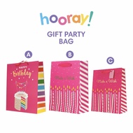 HOORAY GIFT BAG HAPPY BIRHDAY CAKE - PINK / SIZE S (1 PCS) CP2000/CP2001/CP2002/CP2003