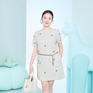 RAP - Round Neck Short Sleeve Dress - GRADO 15