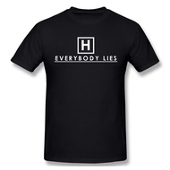 Men t shirt New Summer T Shirt Everybody Lies Design T-Shirt Cotton House MD Greg Suspense TV series
