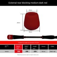【Fashionable New Arrival】 Fishing Rod Plug Handle Rod Bottom Protector Silicone Fishing Fishing Rod 