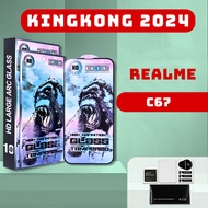 Realme C67 kingkong blue tempered glass|Realme screen protector|VICA