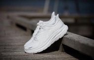 大熱HOKA ONE ONE CLIFTON 8 全白 男女同款