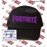 UNGU TOPi Trucker Net distro FORTNiTE PURPLE FORT NiTE game plain custom JP