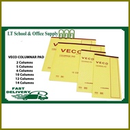 ∆ ➷ ✥ Veco / Fortune Columnar Pad 50sheets per pad