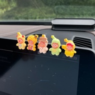 可爱星星人车载摆件装饰车内中控台电动车后视镜汽车屏幕卡通饰品Cute Star Man Car Ornament Decoration Car Central Control niuniuwud Xo