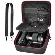 Hard Camera Case for Sony ZV-E10 A6400 A6000 A6100 A6600 A6500 (Medium,Kit Lens Only),Protective Bag