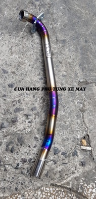 Cổ Pô Titan Xịn Gắn Wave Alpha 110 đời 2017 - 2021 Gắn Pô Zin