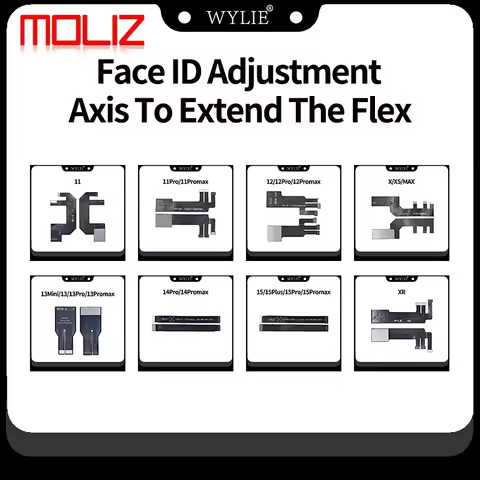 Face Alignment Flex for WYLIE iPhone X 11 12 13 14 15 Pro Max Dot Matrix Alignment Face ID Infrared