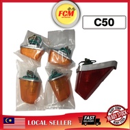 HONDA C50 / C100 FRONT REAR SIGNAL + TAIL LAMP SET