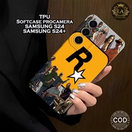 HP Latest Samsung S24 / S24+ Case - Leviora Case - GTA Fashion Case - Samsung S24 / S24+ Softcase - 