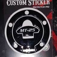 Yamaha mt25 carbon Tank Cover fuelpad