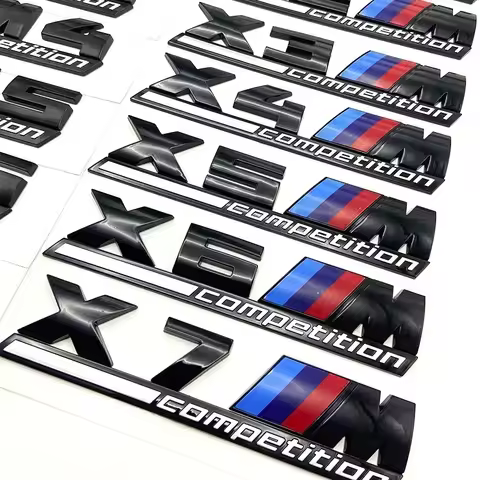 Good Car Emblem M Competition Badge Sticker For BMW F40 X3F25 X5F25 F36 X5F15 G20 F91 E63 E64 F06 F1