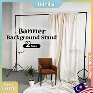 Miniis 2.6x3m / 2x2m Adjustable Background Banner Support Stand Photo Backdrop Photography Kit