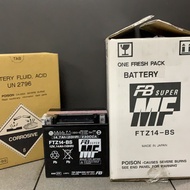 BATTERY ORI 100% JPN  GTR1400 FTZ14-BS