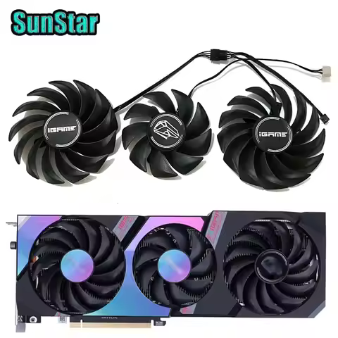 NEW 90MM 4PIN RTX3070 RTX3080 GPU Cooler Fan For Colorful Geforce RTX 3060Ti 3070 3080 iGame Ultra R