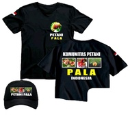 PALA INDONESIA FARMER COMMUNITY T-SHIRT BONUS LONG-SLEEVED HAT LATEST PALA FARMER T-SHIRT/ PALA FARM