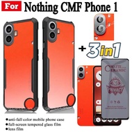 Nothing CMF Phone 1 Shockproof Phone Case for Nothing CMF Phone1 Anti Spy Soft Ceramic Matte Privacy