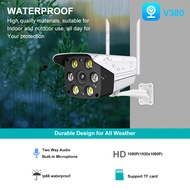 HANA Outdoor waterproof cctv camera wireless connect phone for house cctv camera outdoor With voice night vision 360 cctv