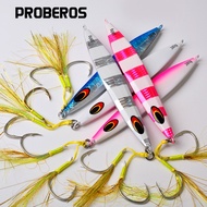 Proberos 1-piece set saline water road sub, quick fishing and throwing road sub, vertical fishing an