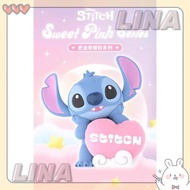 52TOYS Disney Stitch Warm Powder Series Stitch Figure Toy Doll Decoration Gift Doll