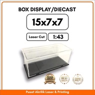 DIECAST ACRYLIC BOX 15x7x7