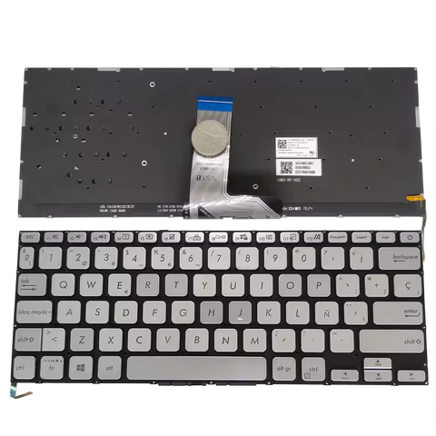 US Spanish Backlit Keyboard for Asus VivoBook X415 D415 M415 F415 X415EP X415EA X415JA X415DA X415MA