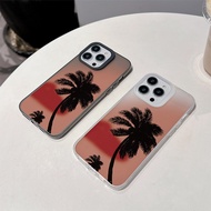 Coconut tree Casing Compatible for iPhone 15 14 13 12 11 Pro Max X Xr Xs Max 8 7 6 6s Plus SE xr xs Phantom Soft phone case