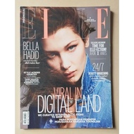 ELLE Indonesia Magazine November 2016: Bella Hadid Cover