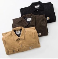 外國預訂 3色選 carhartt 刺繡 logo pocket 燈芯絨款外套