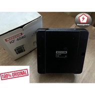 HENSEL KF4040 4 SQ MM CABLE JUNCTION BOX W/O TERMINALS BLACK