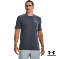Under Armour UA Men's Schematic Logo Short Sleeve อันเดอร์ อาร์เมอร์ เสื้อออกกำลังกายสำหรับเทรนนิ่ง สำหรับผู้ชาย