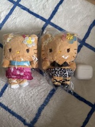 Sanrio 黑皮 Hello Kitty 夏威夷 ketychain