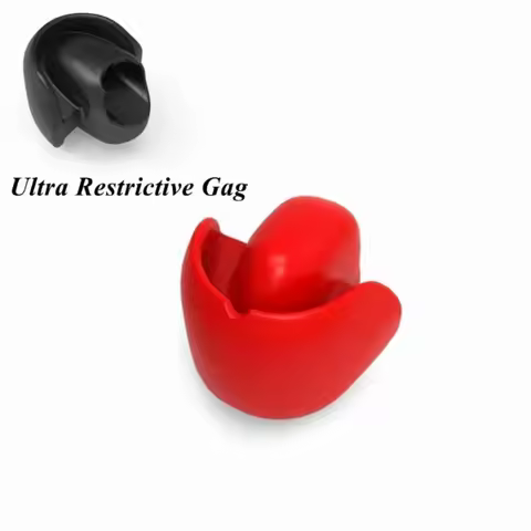 New Mouth Plug Bdsm Silicone Drool Ball Fun Fixed Tongue Gag Ball Mouth Plug Can Be Hidden with A Ma