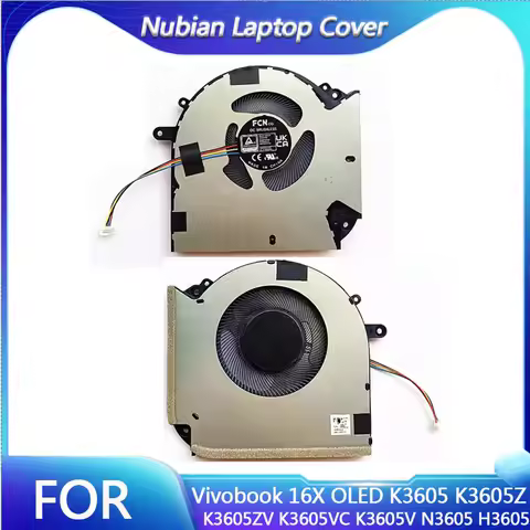 For ASUS Vivobook 16X OLED K3605 K3605Z K3605ZV K3605VC K3605V N3605 H3605 Laptop Cooler CPU Cooling