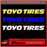 Sticker Toyo Tires Winscreen 1 Pcs