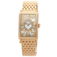 Franck Muller 902QZRELMOP CD1R 長島鑽石珍珠母貝腕錶（18K 玫瑰金/18KPG）女士腕錶