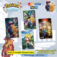 POKEMON (Series 2)TNG Pelekat - Tng Touch N Go/Bank kad pelekat pelindung (Beli 4 Percuma 1)(TNG Sti